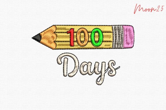 100 Days Pencil School Classroom Fun: A Milestone Celebration Design