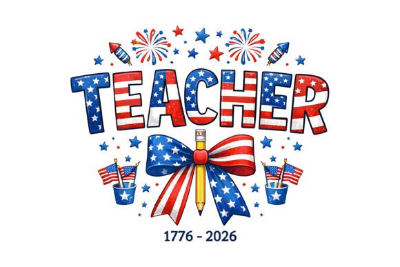 Celebrating Educational Heritage: The Teacher Patriotic 1776 2026 Design