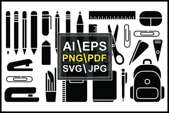Mastering Minimalist Education: The Versatility of the Silhouette School Supplies Stationery Set
