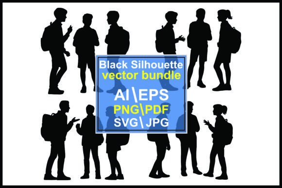 Silhouettes of Students with Backpacks: A Practical Asset Evaluation
