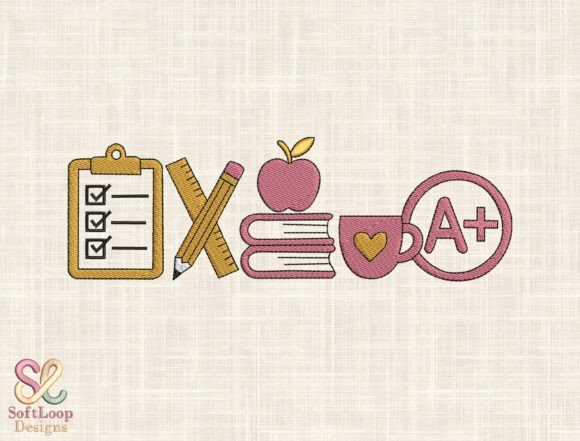 Teacher Appreciation Embroidery File: A Vibrant Tribute