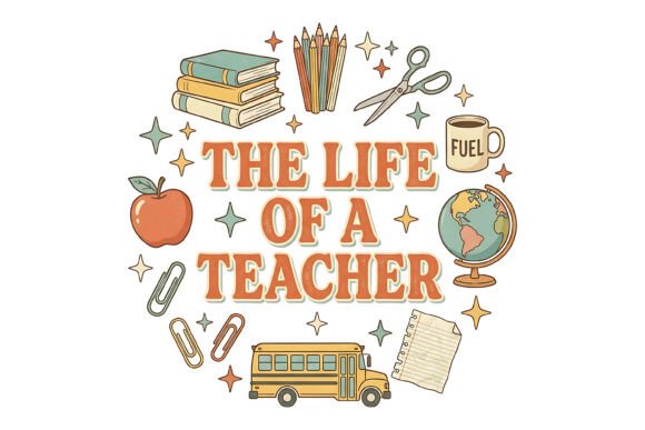 The Life of a Teacher SVG: A Versatile Design for Educators and Creators
